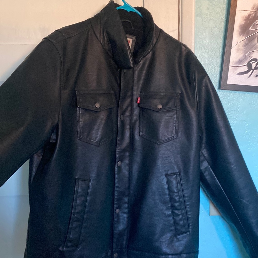 A Levi’s biker jacket